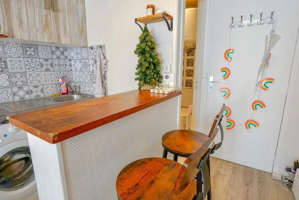 Apartamento Sunny Studio@Temple París