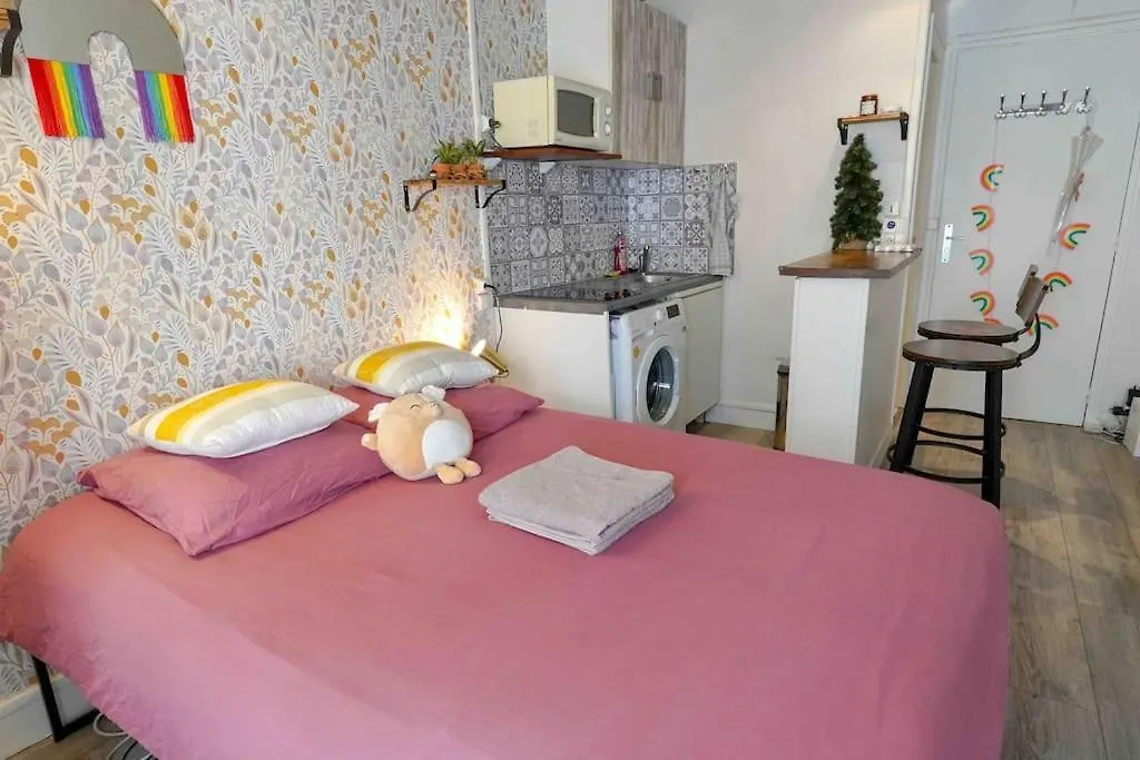 Apartamento Sunny Studio@Temple París